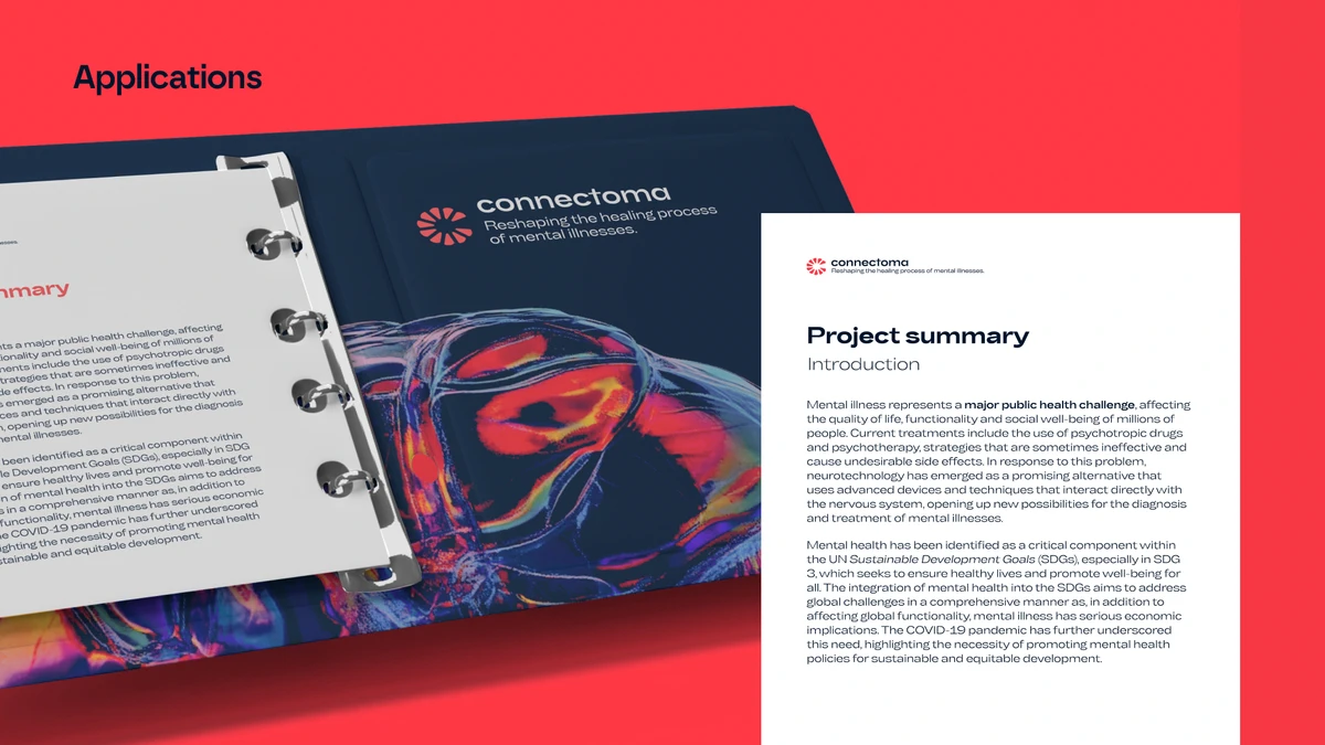 Connectoma - Branding and website for AI-based diagnostics startup