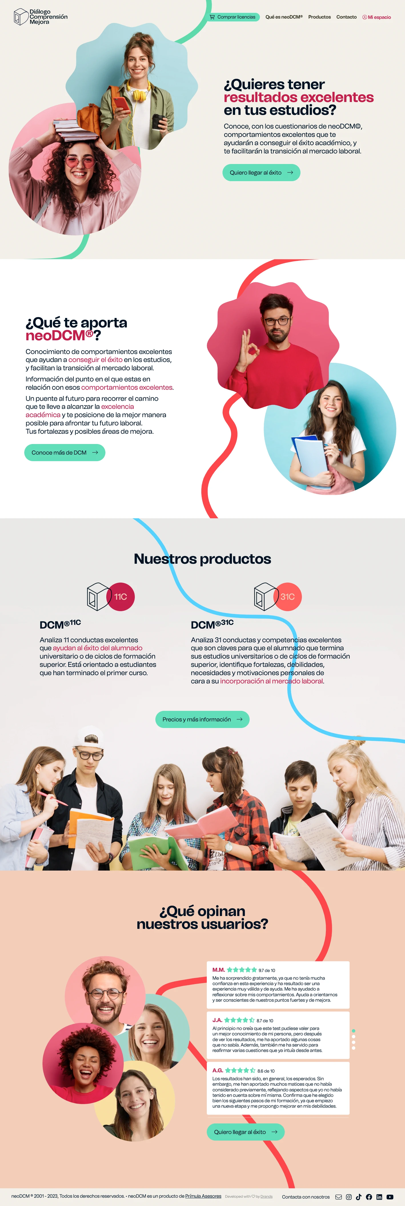 DCM - Online software for university competency analysis