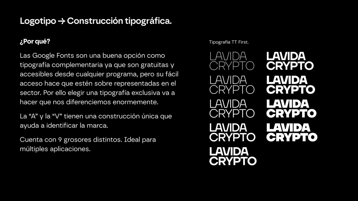 Lavida Crypto - Branding