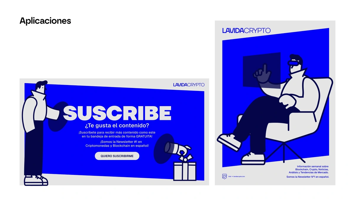 Lavida Crypto - Branding