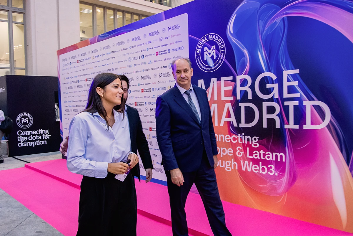 MERGE Madrid - Branding for a Web3 and Blockchain convention