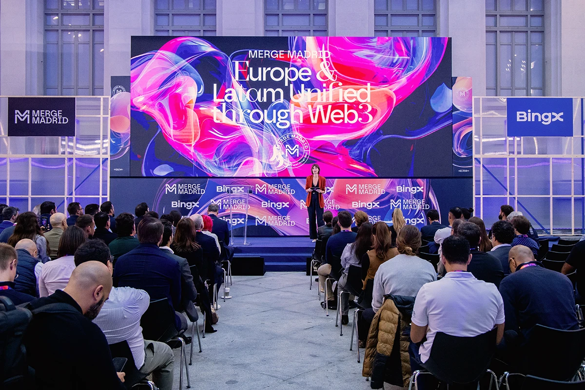 MERGE Madrid - Branding for a Web3 and Blockchain convention