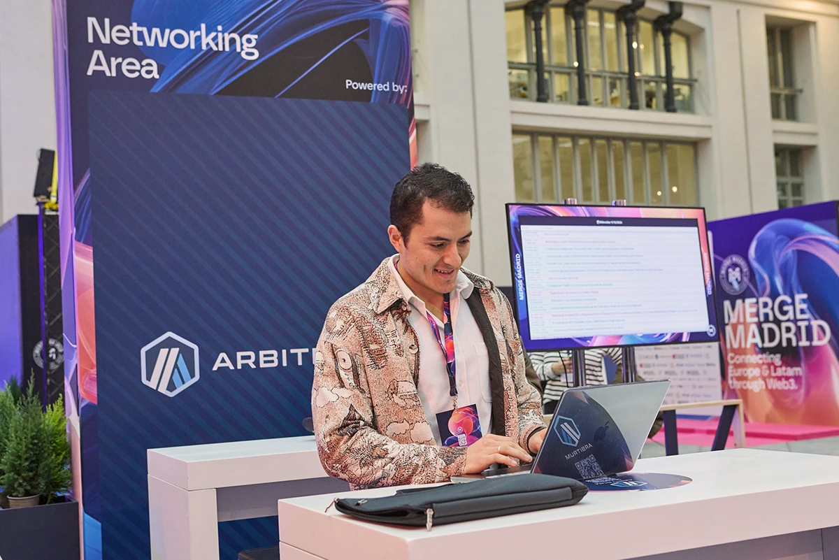 MERGE Madrid - Branding for a Web3 and Blockchain convention