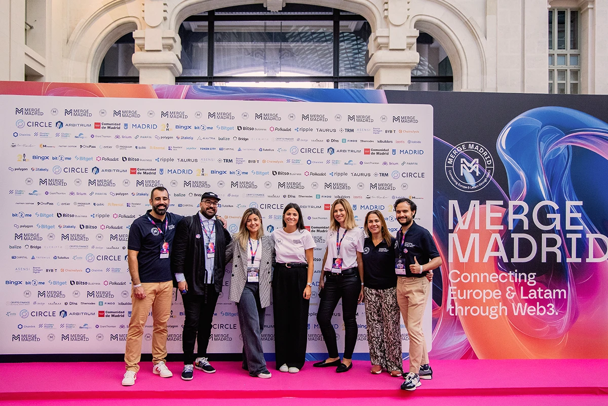 MERGE Madrid - Branding for a Web3 and Blockchain convention