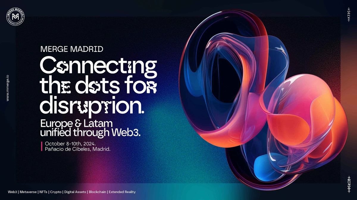 MERGE Madrid - Branding for a Web3 and Blockchain convention