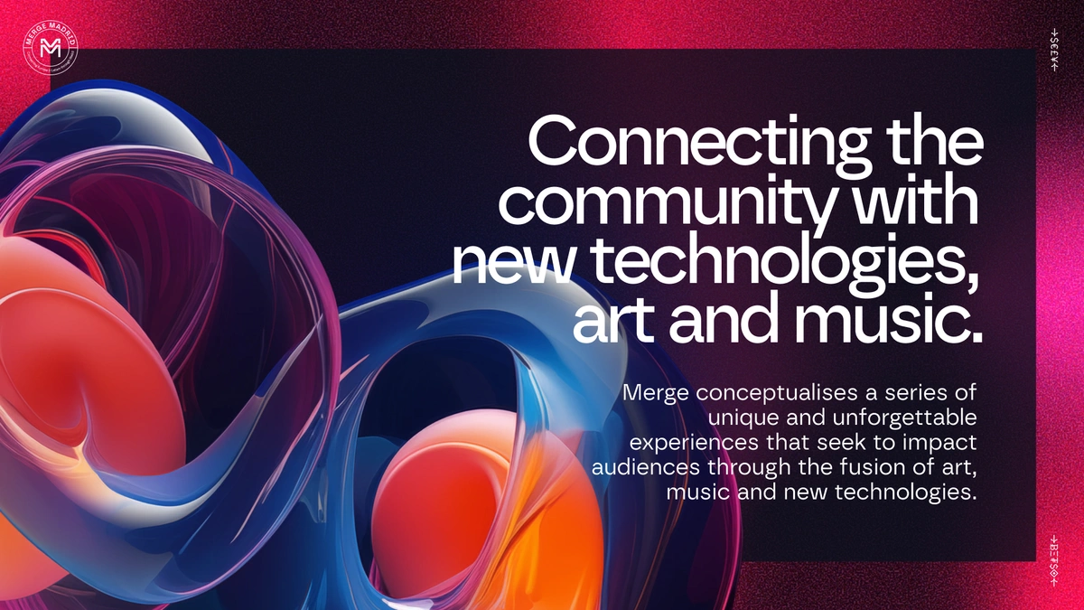 MERGE Madrid - Branding for a Web3 and Blockchain convention