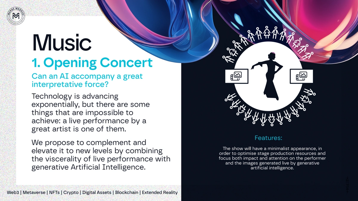 MERGE Madrid - Branding for a Web3 and Blockchain convention