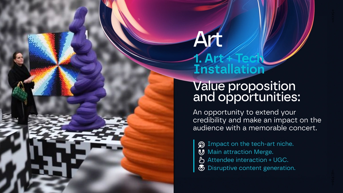 MERGE Madrid - Branding for a Web3 and Blockchain convention