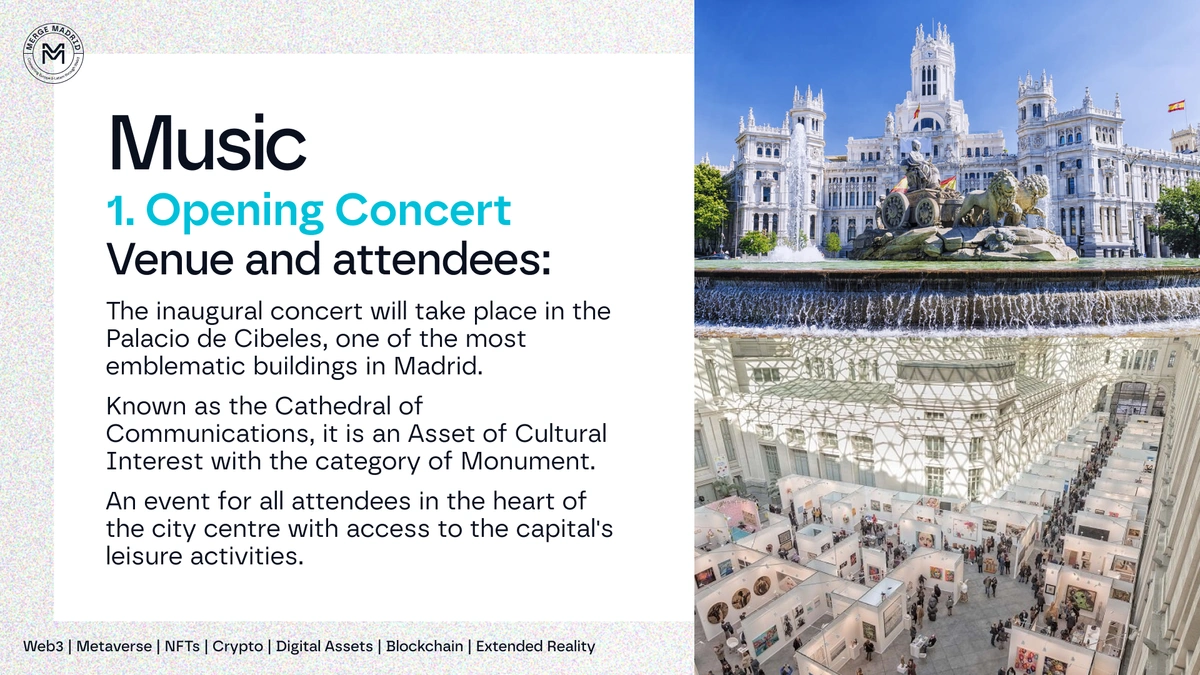 MERGE Madrid - Branding for a Web3 and Blockchain convention