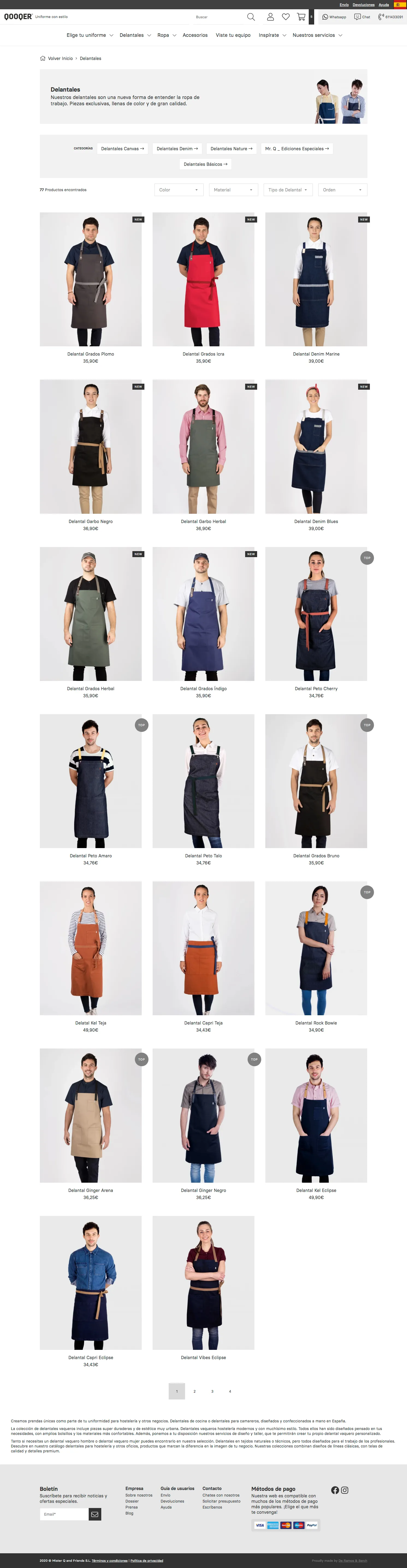 Qooqer - Custom-built e-commerce platform