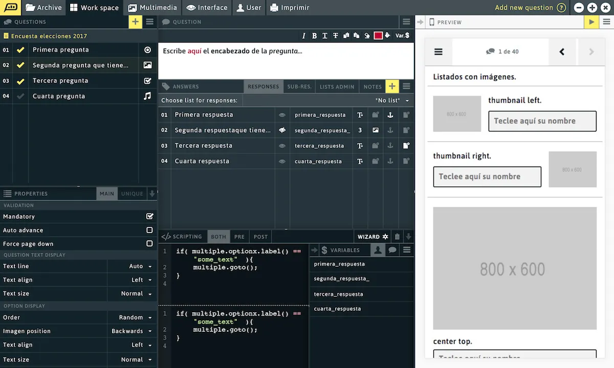 Reportty - Complete redesign of a suite of programs focused on electoral statistics