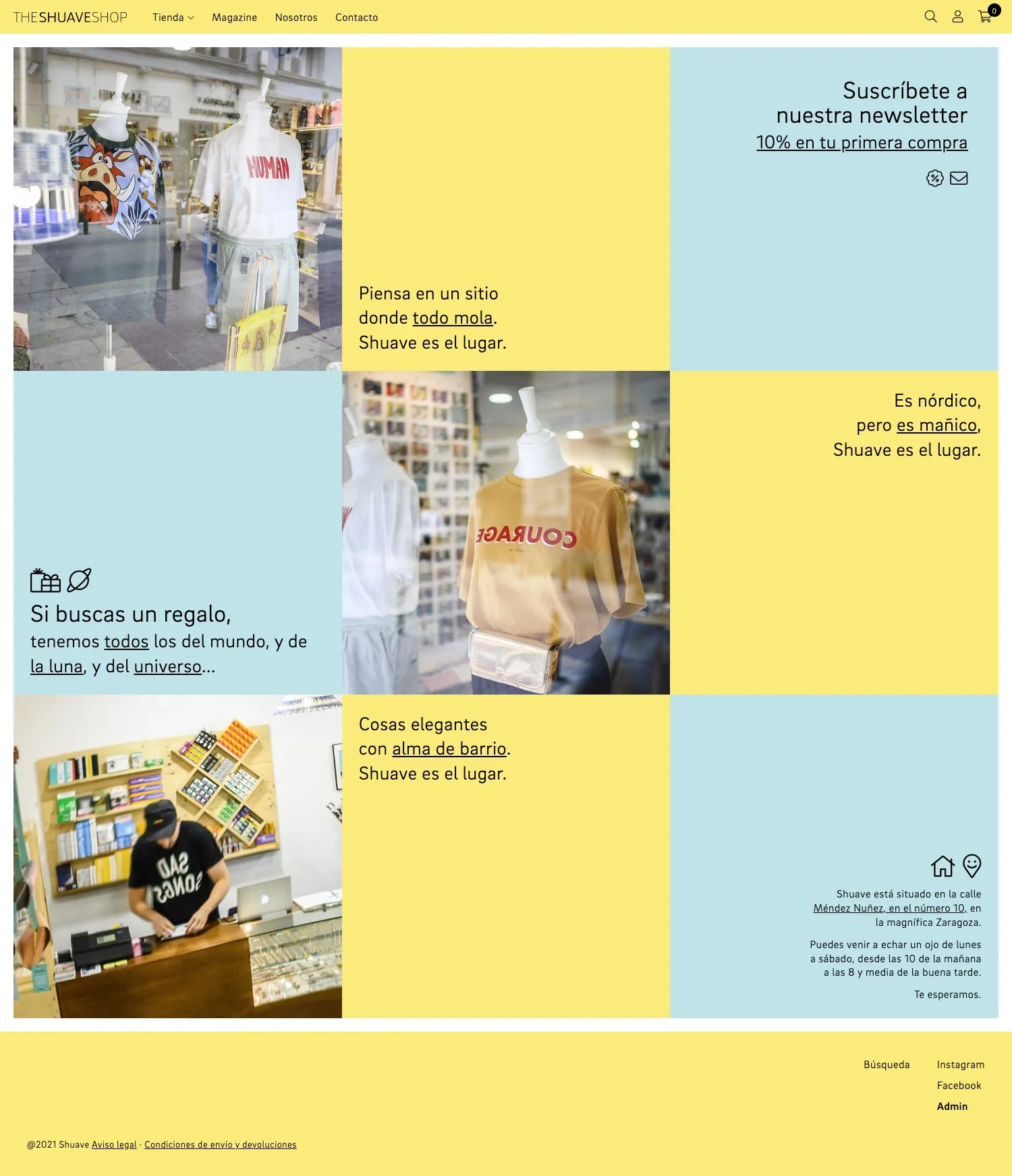 Shuave - Custom Shopify-based online store.